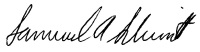 SAS signature